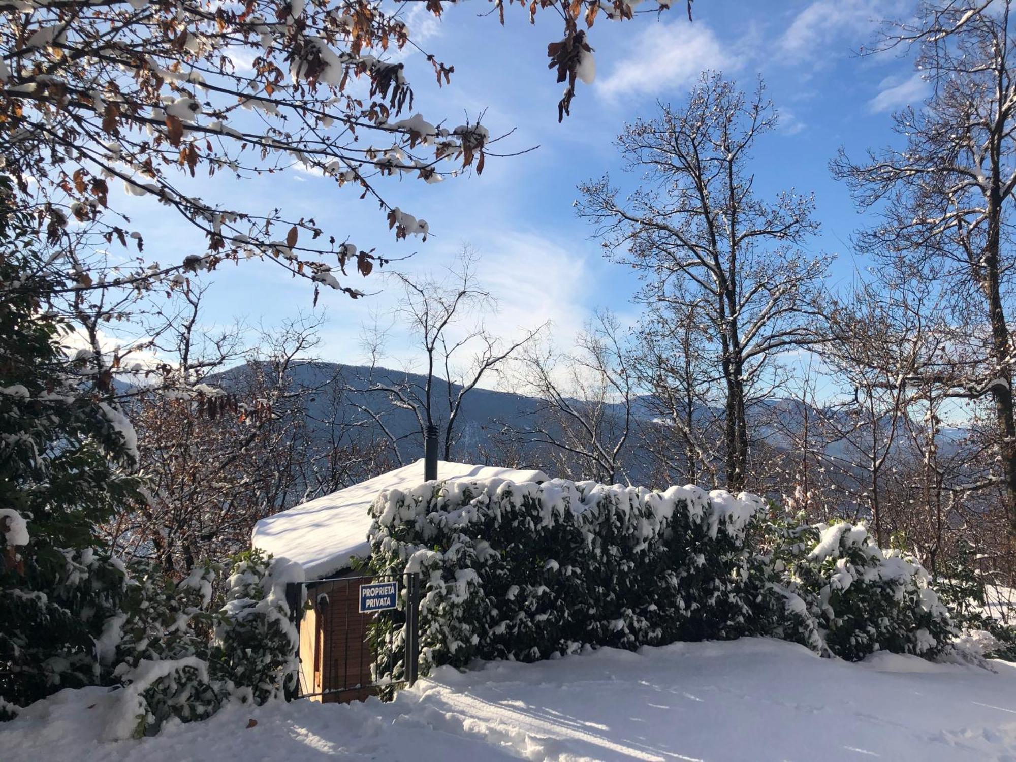 "La Romantica" Rifugio Nel Bosco Astano Buitenkant foto